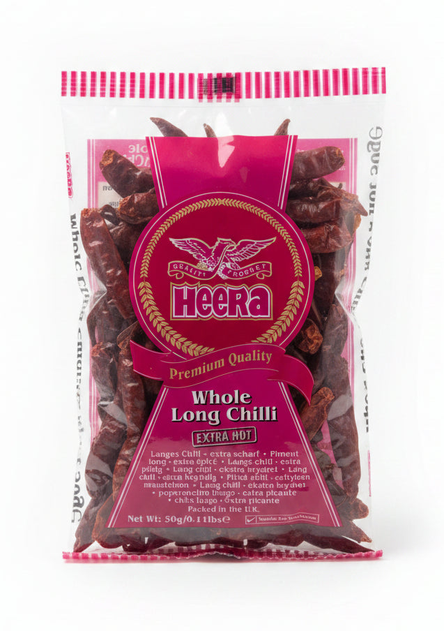 Heera Extra Hot Chilli Long 50g