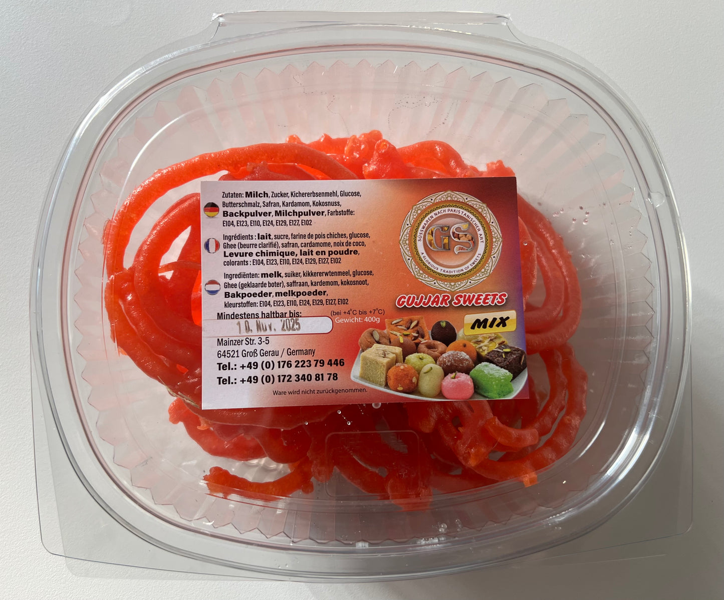 Jalebi / Jangri 400g (Fresh Sweets)