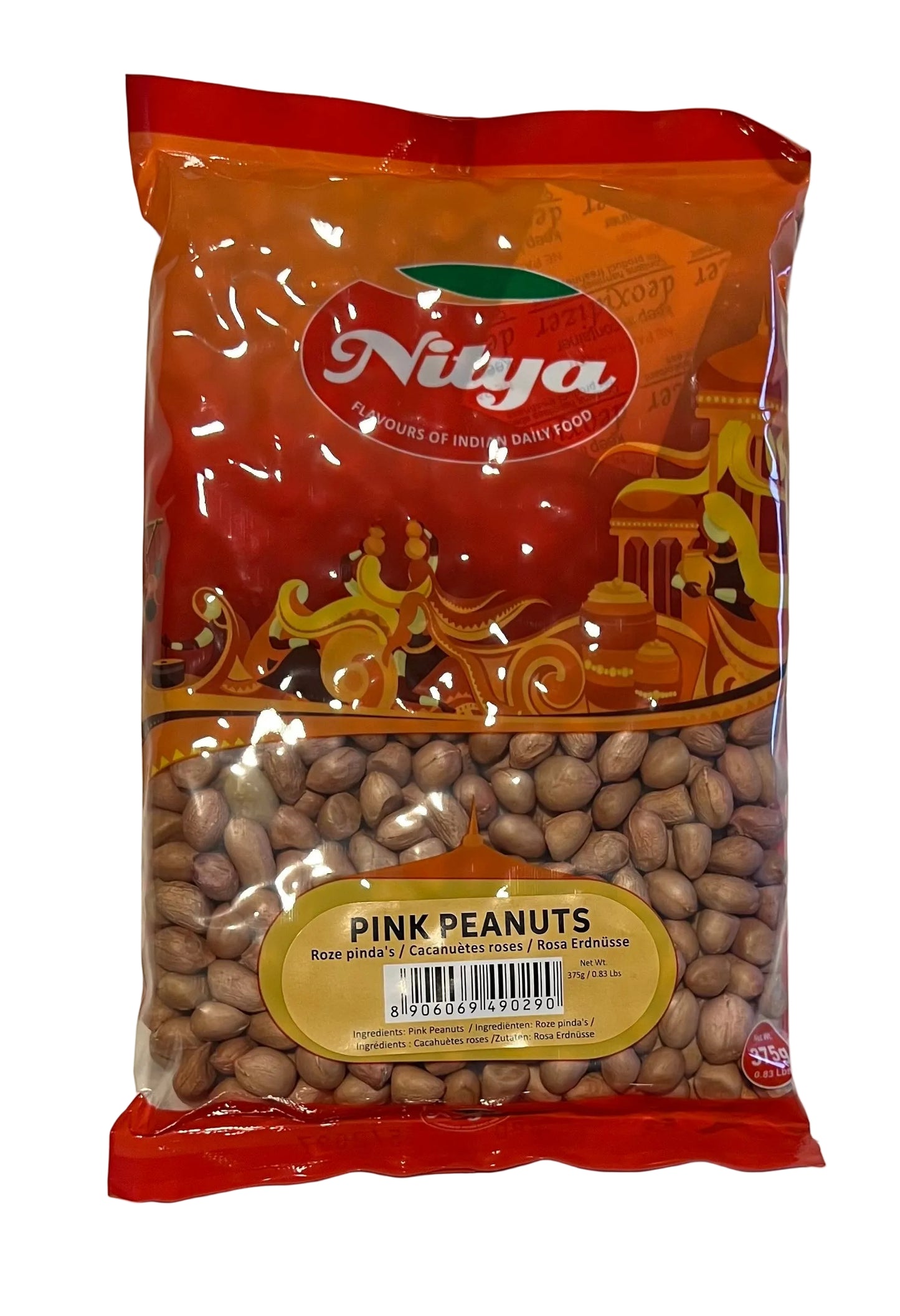 Nitya Pink Peanuts 1.5Kg (4x375g)