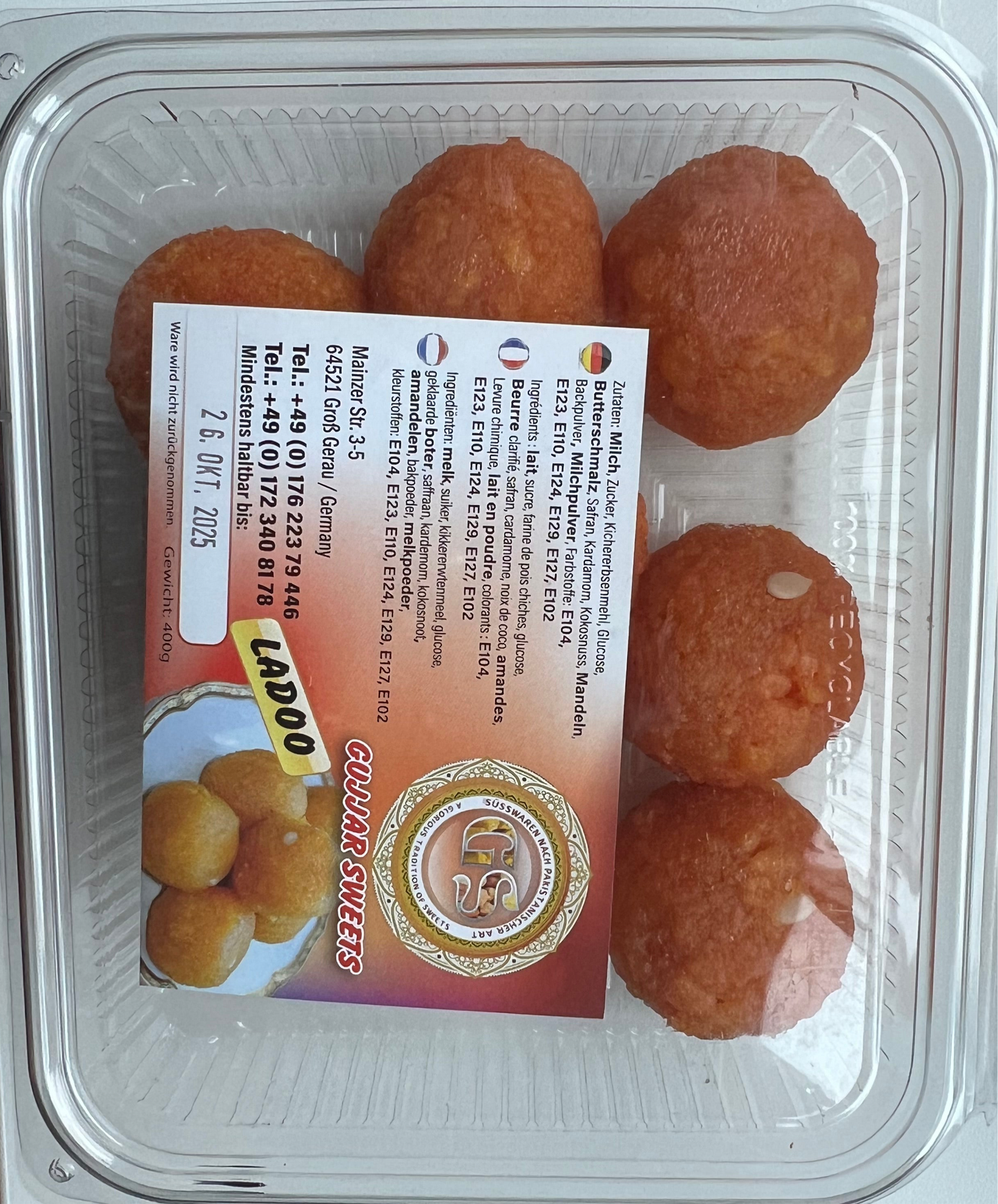 Ladoo 400g (Fresh Sweets)