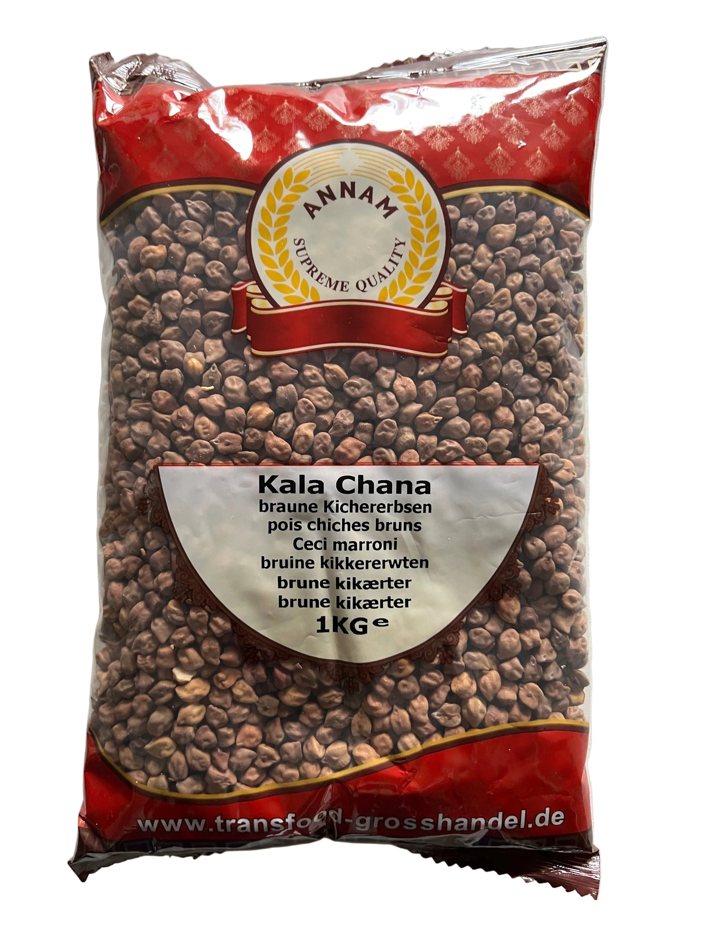 Annam Chick Peas Brown (Kala Chana) 1kg