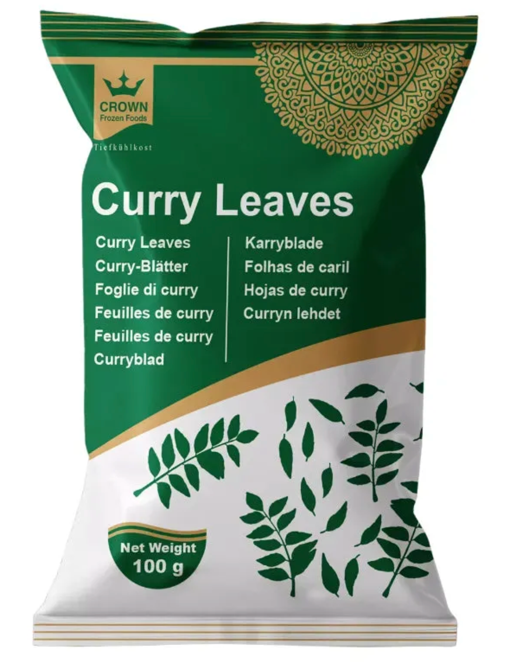 Crown Frozen Curry Leaves 100g