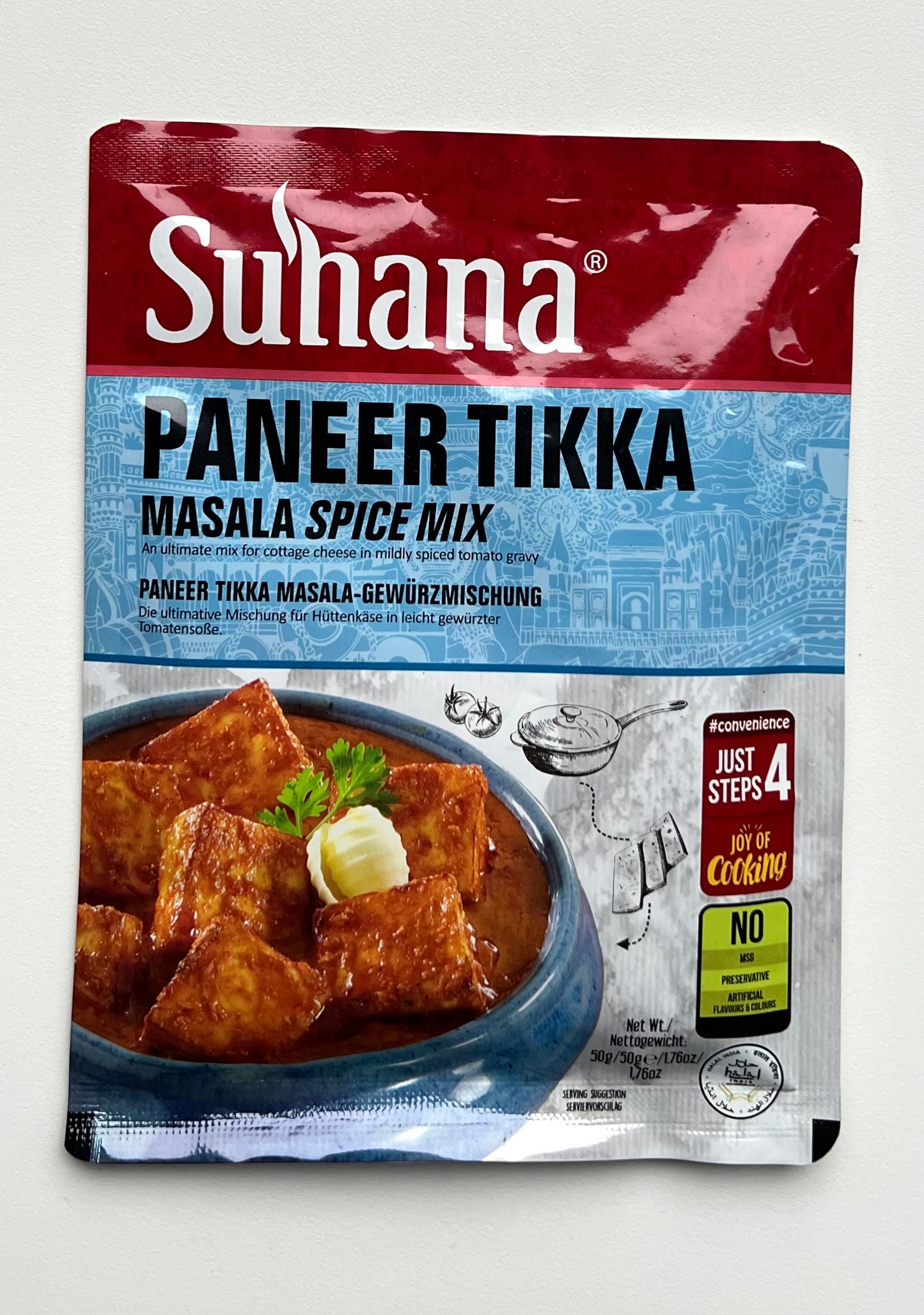 Suhana Paneer Tikka Masala Mix 50g