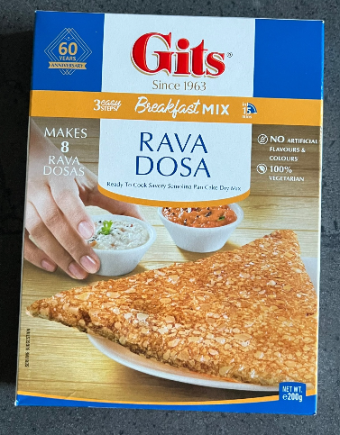 Instant Rava Dosa Mix 200g
