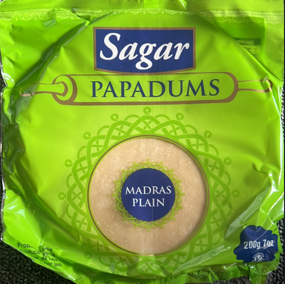 Madras Poppadams 200g