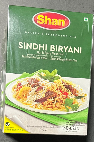 Shan Sindhi Biryani Masala 60g