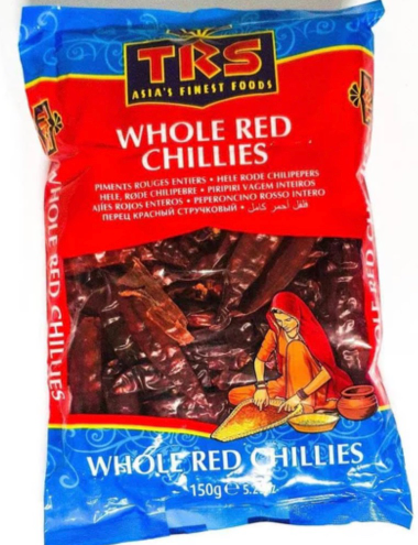 Whole Red Chillies 150g
