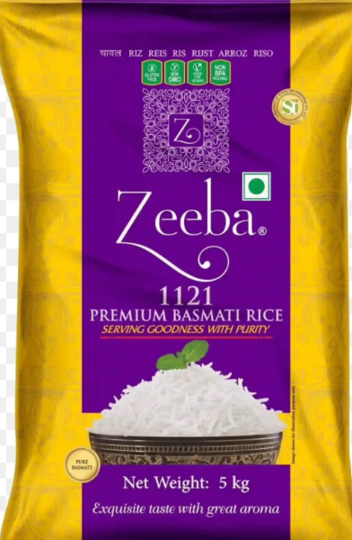 Zeeba premium basmati rice 5kg