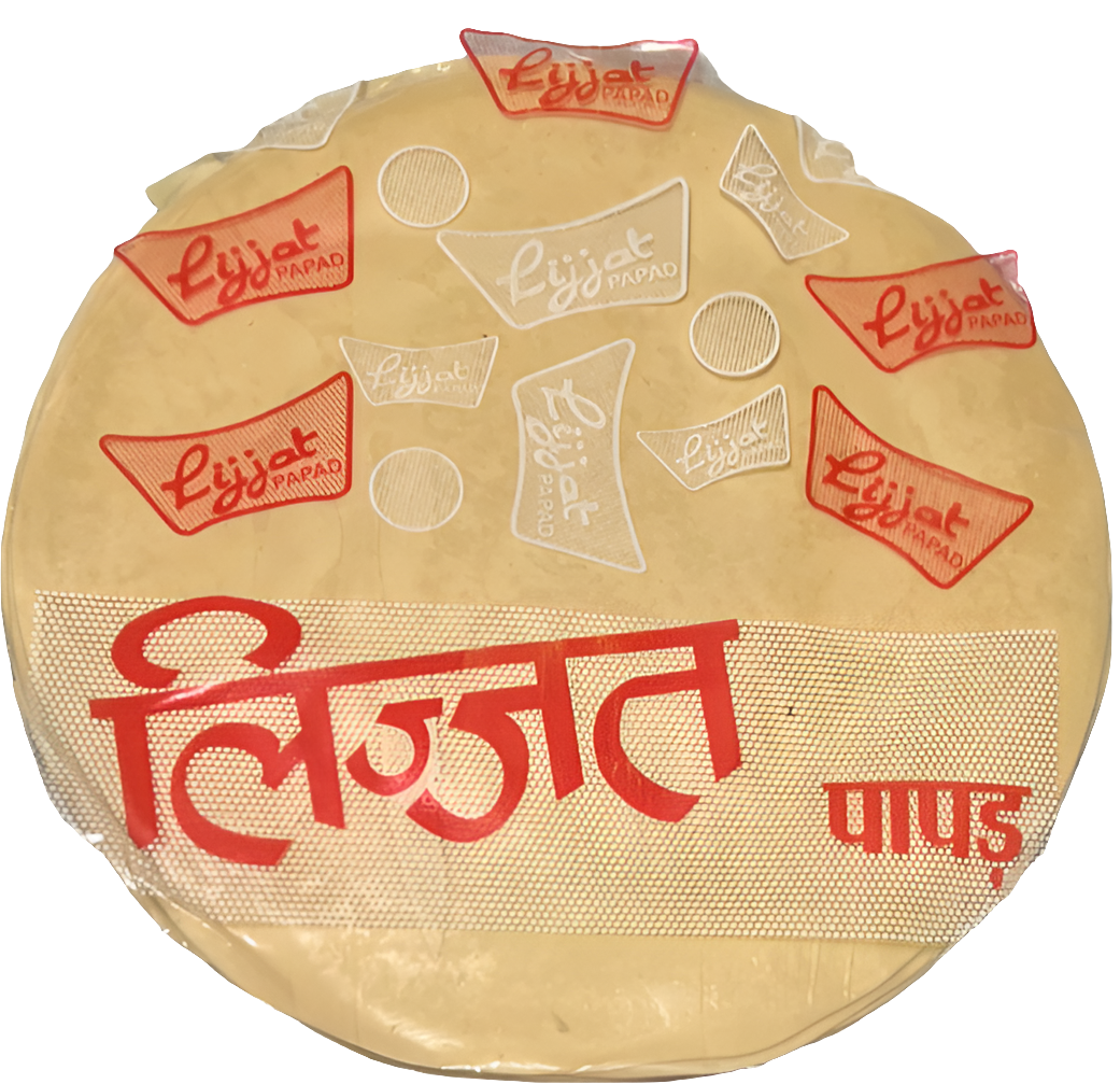 Lijjat Urad with Garlic papad 200g