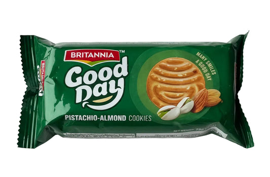 Britania Good Day Pista/Almond Cookies 72g