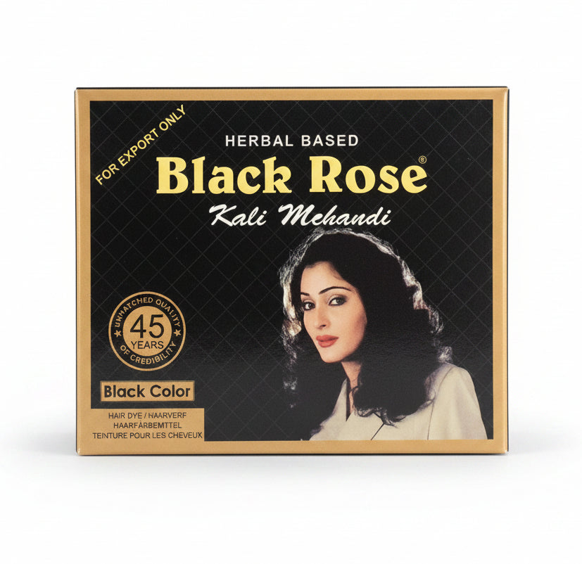 Black Rose Black Henna Powder 50g (10gx5 packs)