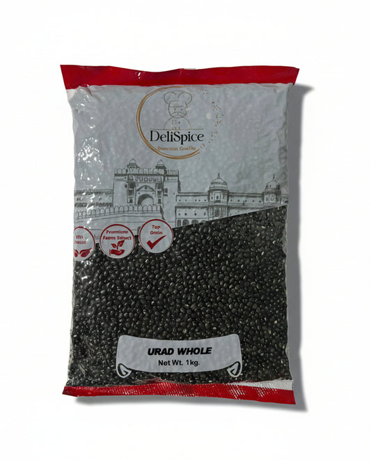 DeliSpice Urad Whole Beans 1Kg