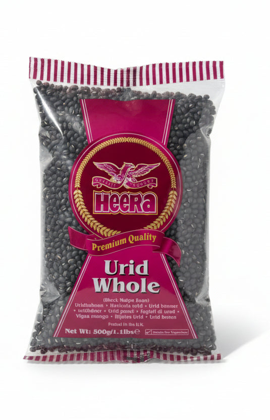Heera Urid Whole / Beans 500g