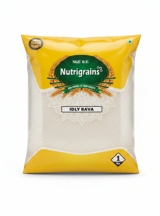 Nutrigrains Idly (Idli) Rava 1Kg