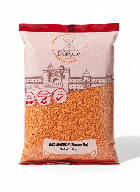 DeliSpice Red Masoor Dal 1Kg