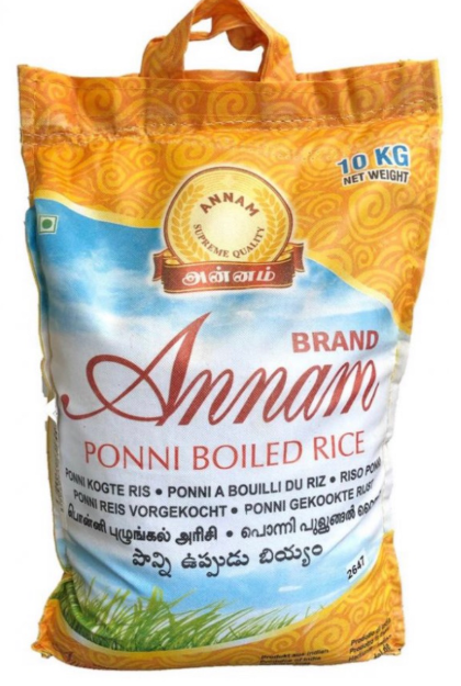 Annam Ponni Boiled Rice 10kg
