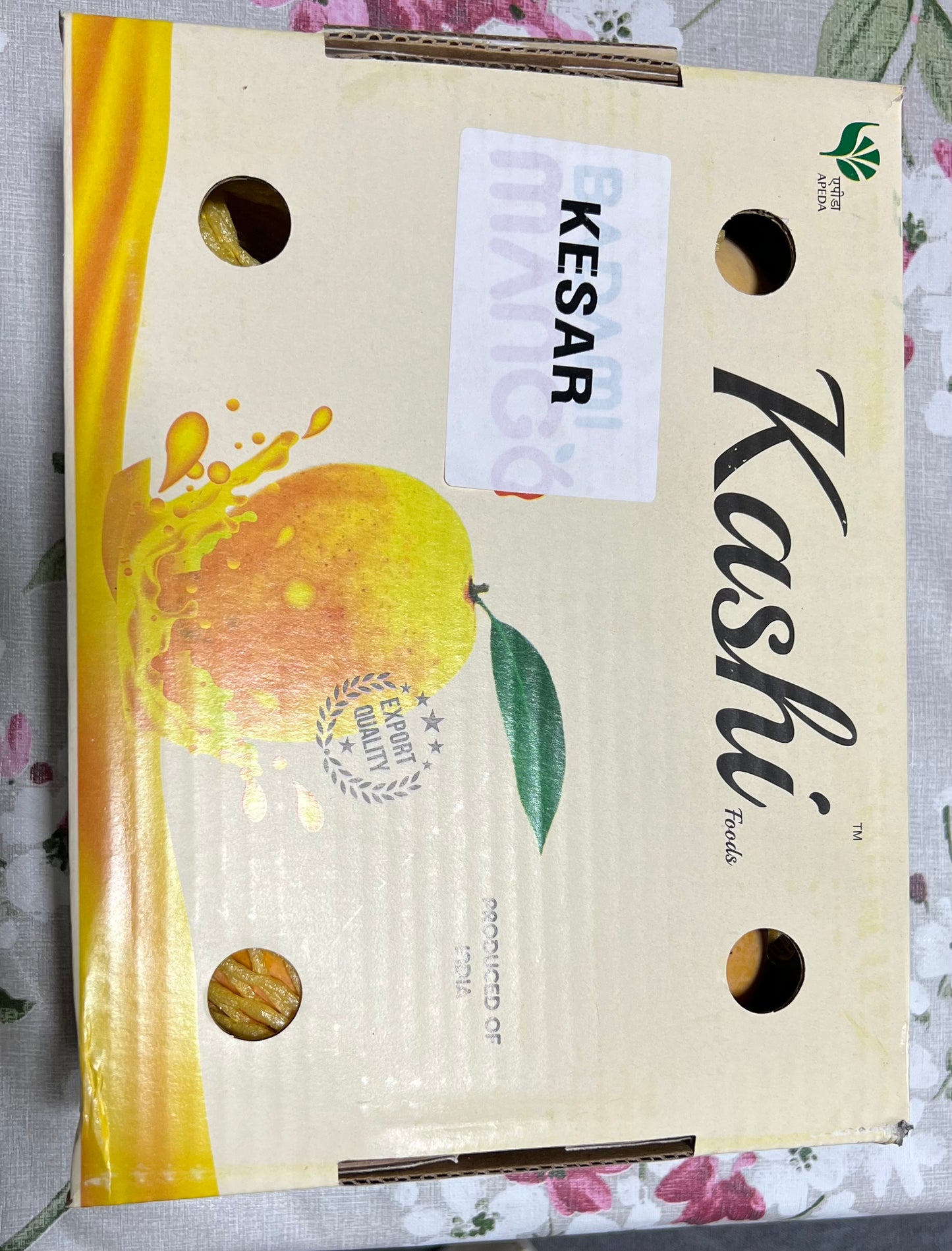 Kesar Mangoes 1.5kg Box (5 to 6pcs)
