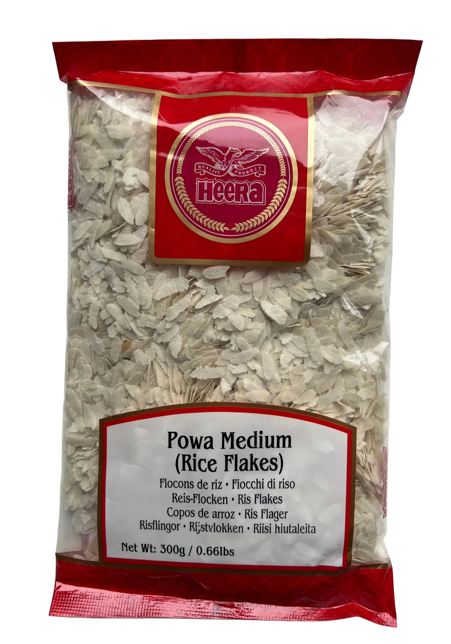 Heera Pawa Flakes (Poha Medium) 300g