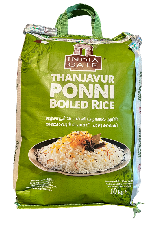 India Gate Ponni Boiled Rice 10kg