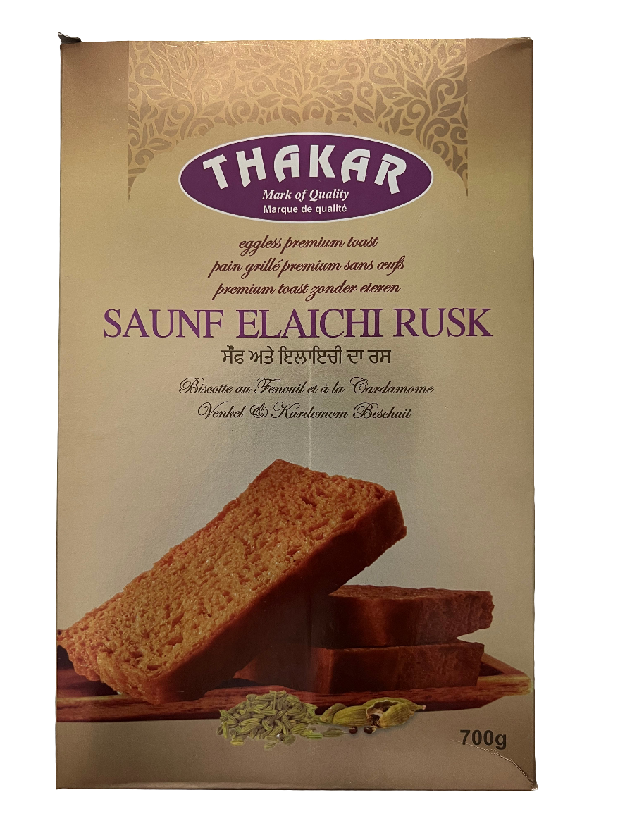 Thakar Soonf Elachi Rusk 700g
