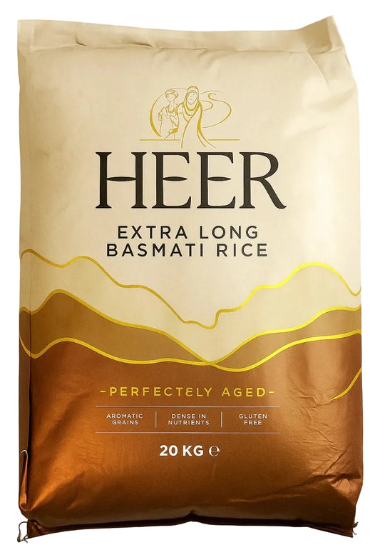 Heer Extra Long Basmati Rice 20kg