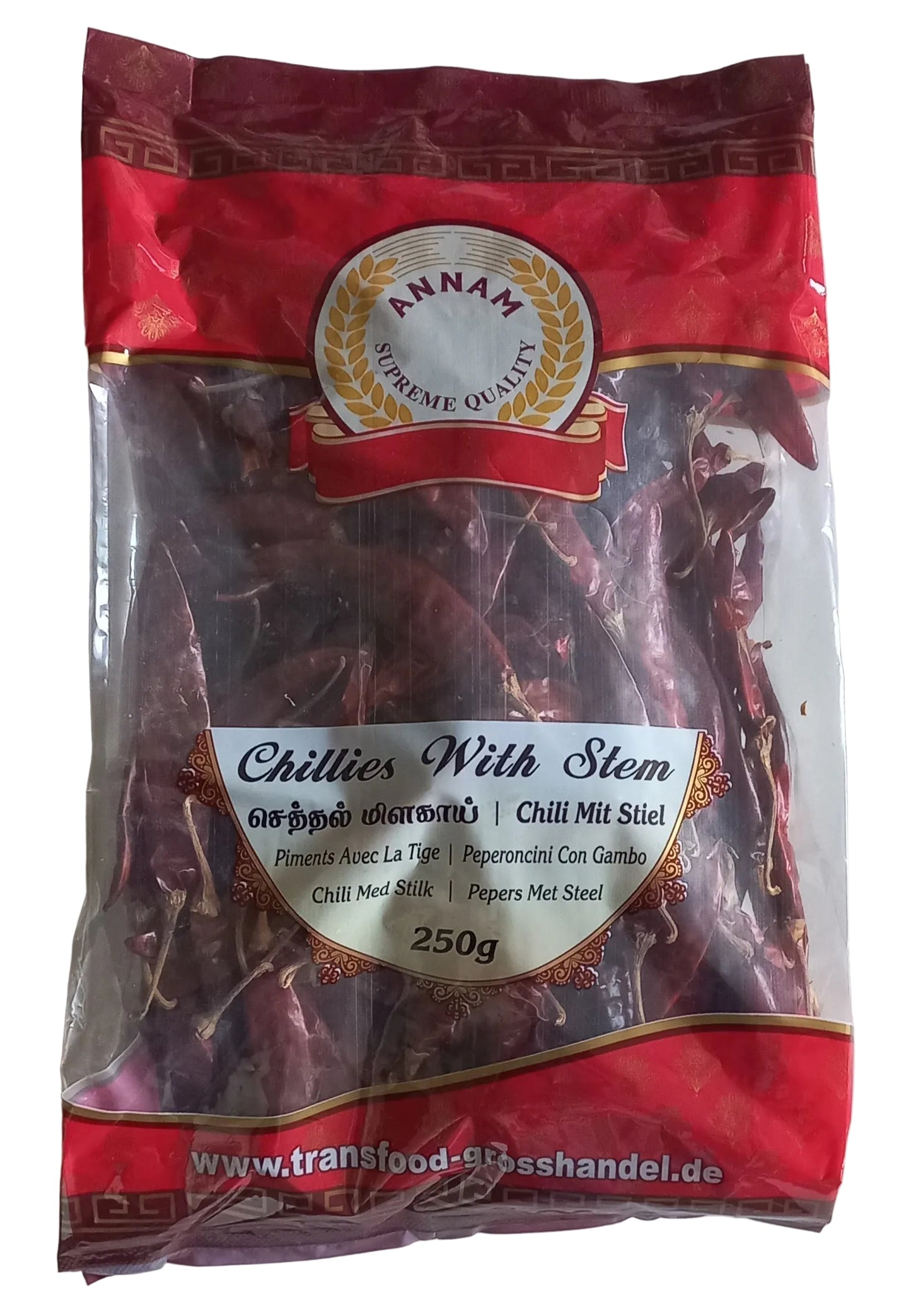 Annam Dried Red Chillies 250g