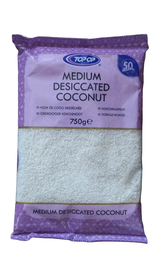 Top Op Desiccated Coconut Powder Medium 750g
