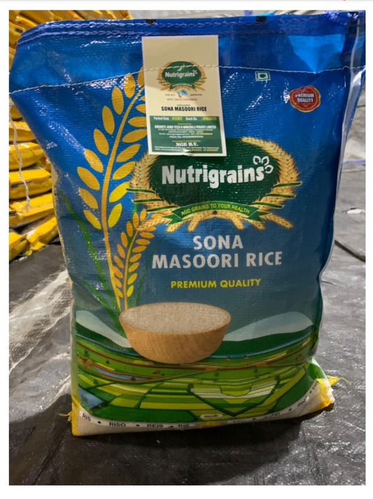 Nutrigrains Organic Sona Masoori Rice 10kg