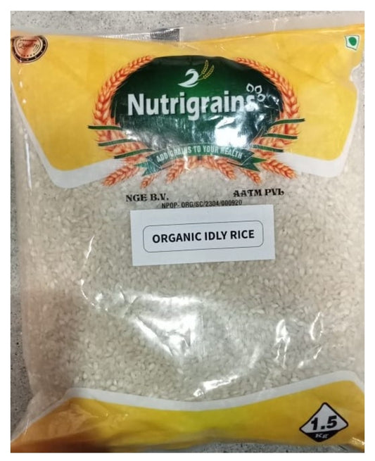 Nutrigrains Organic Idly Rice 1.5kg