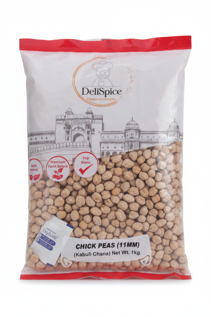 Delispice Chick Peas (Kabuli Chana) 1Kg